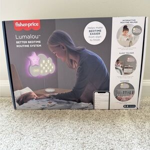 Fisher-Price Lumalou Interactive Bedtime System - Pink and White